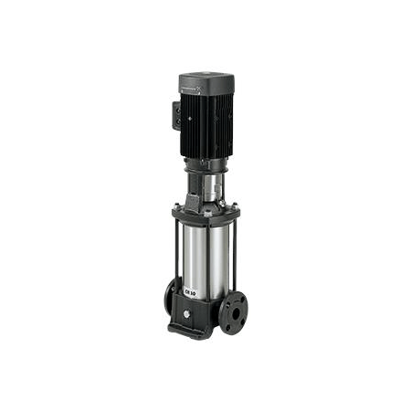 Вертикальный многоступенчатый центробежный насос Grundfos CR 10-6 A-A-A-E-HQQE артикул 96500877 – фото внешнего вида