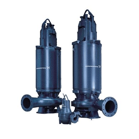 Погружной канализационный насос Grundfos S1.100.125.220.4.58M.C.297.G.EX.D.511 артикул 95113404 – фото внешнего вида